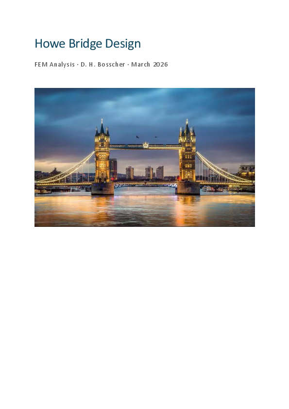 (PDF) Howe Bridge Design