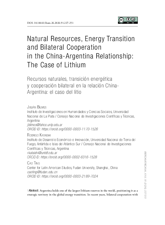 (PDF) Natural Resources, Energy Transition and Bilateral Cooperation in ...