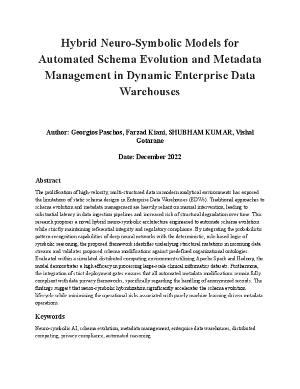 (PDF) Hybrid Neuro-Symbolic Models for Automated Schema Evolution and ...