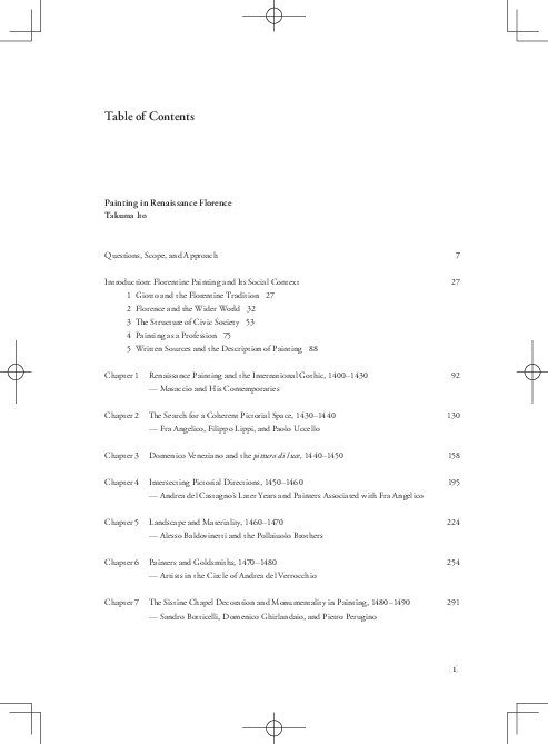 (PDF) Painting in Renaissance Florence