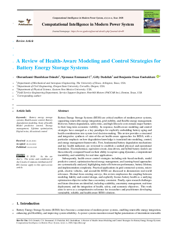 (PDF) Computational Intelligence in Modern Power System