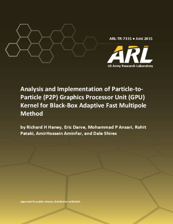 (PDF) Analysis and Implementation of Particle-to-Particle (P2P ...