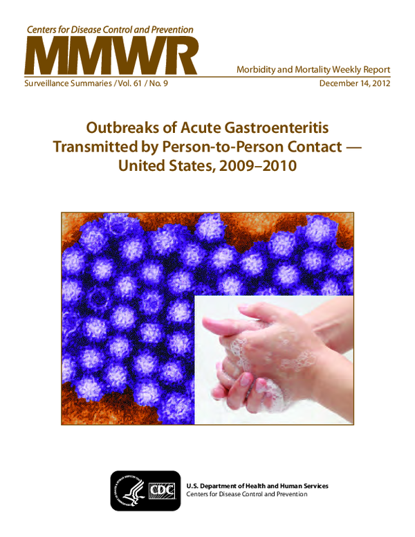 (PDF) Outbreaks of acute gastroenteritis transmitted by person-to ...