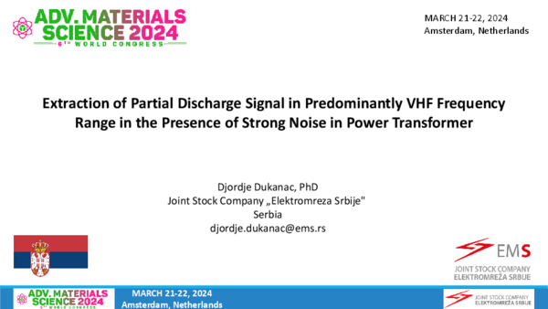 (PDF) Extraction of partial discharge signal in predominantly VHF ...