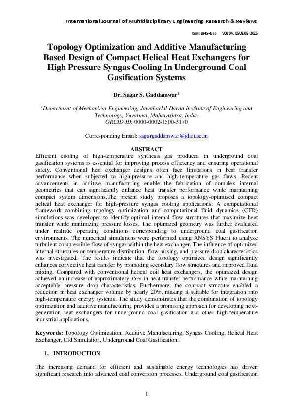 (PDF) Topology Optimization and Additive Manufacturing Based Design of ...