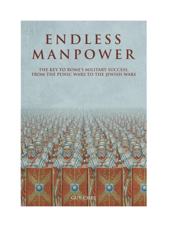 (PDF) Endless Manpower: The Key to Rome’s Military Success, from the ...