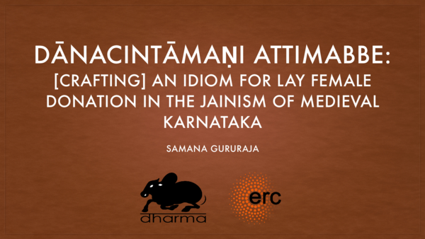 (PDF) Dānacintāmaṇi Attimabbe: Crafting an Idiom for Lay Female ...