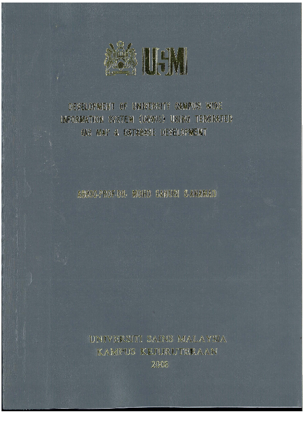(PDF) Development Of University Campus Wide Information System (UCWIS ...