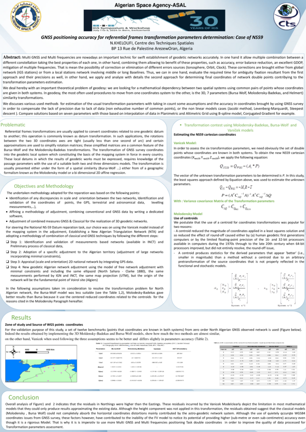 (PDF) GNSS positioning accuracy for referential frames transformation ...