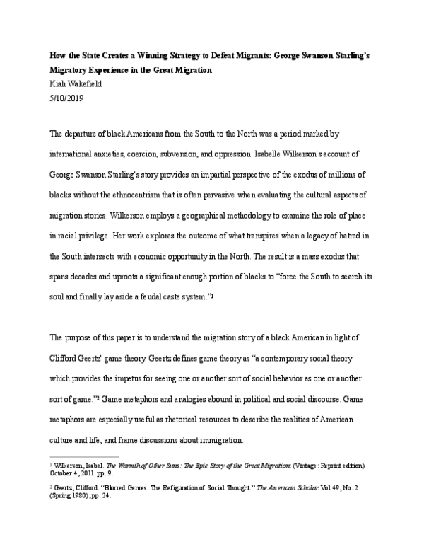 (PDF) How the State Creates a Winning Strategy to Defeat Migrants ...