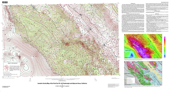 (PDF) Isostatic Gravity Map of the Point Sur 30' x 60' Quadrangle and ...