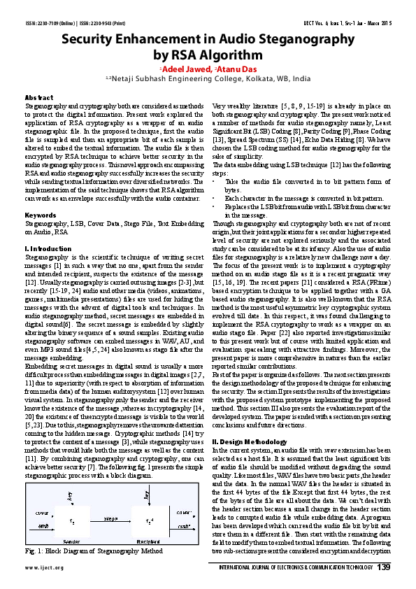 (PDF) A novel image steganography scheme based on morphological ...