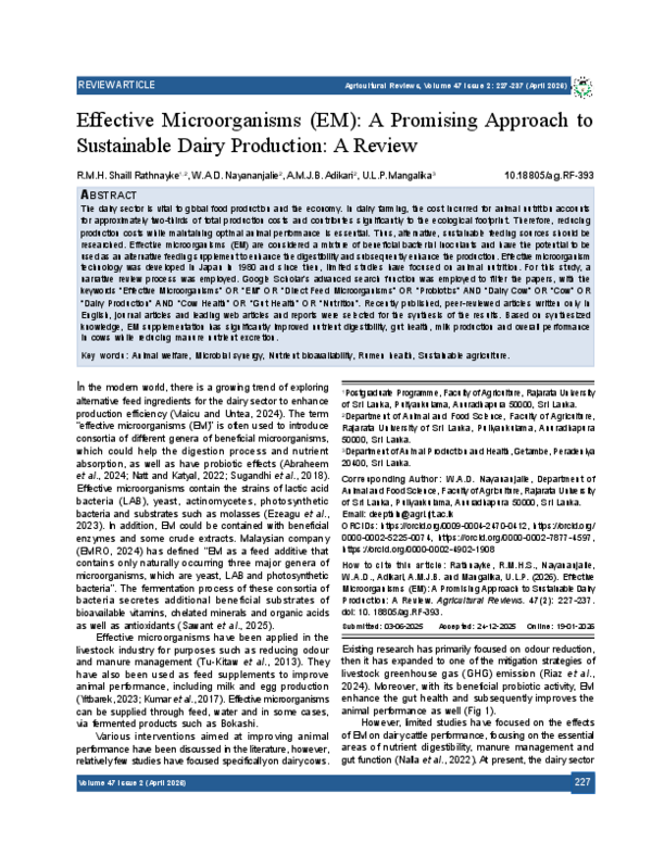 (PDF) Effective Microorganisms (EM): A Promising Approach to ...
