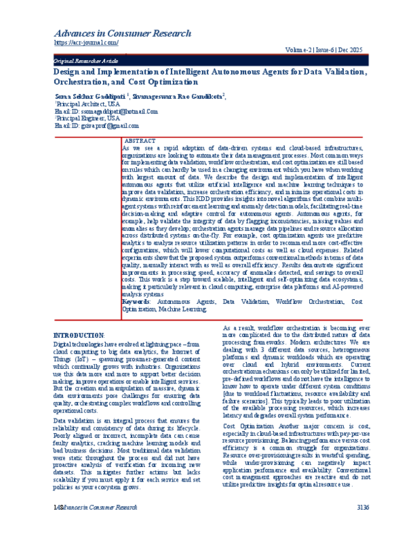 (PDF) Design and Implementation of Intelligent Autonomous Agents for ...