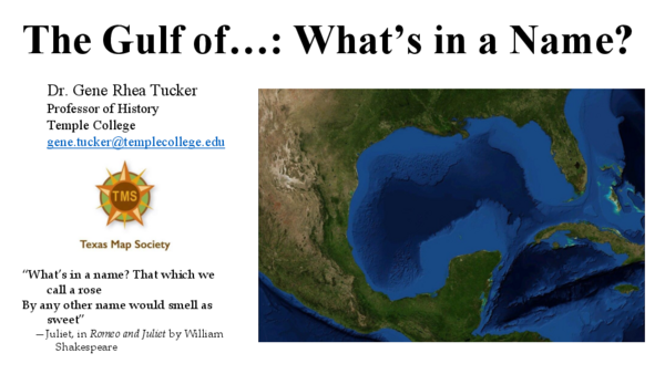 (PDF) The Gulf of...: What's in a Name?