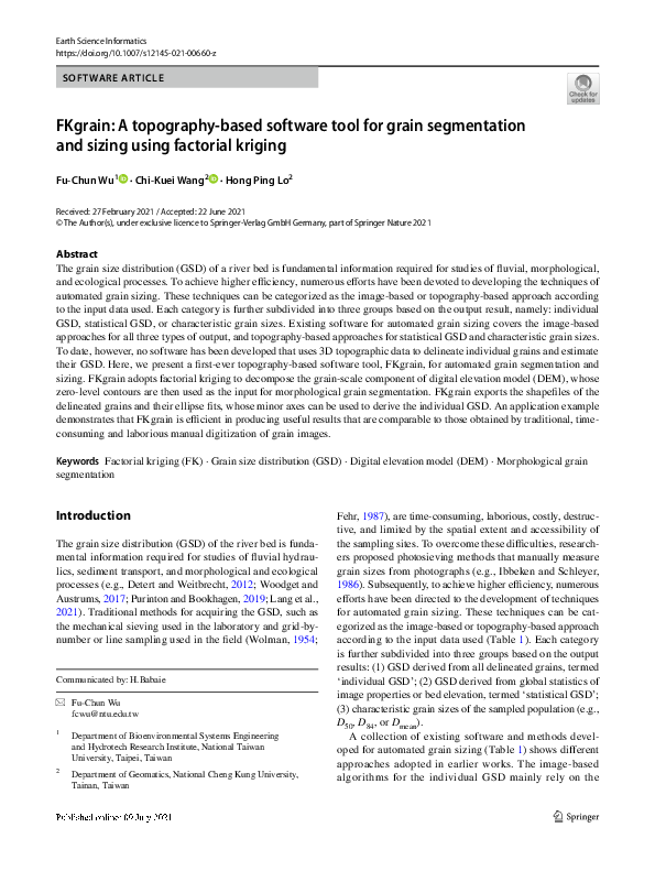 (PDF) FKgrain: A topography-based software tool for grain segmentation ...