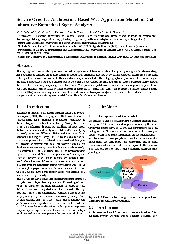 (PDF) Service Oriented Architecture Based Web Application Model for ...