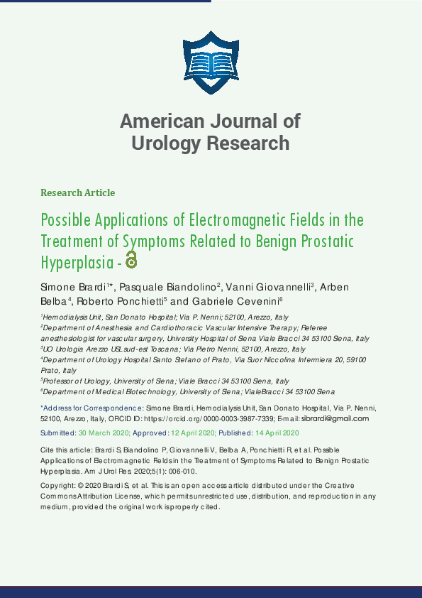 (PDF) Possible Applications of Electromagnetic Fields in the Treatment ...
