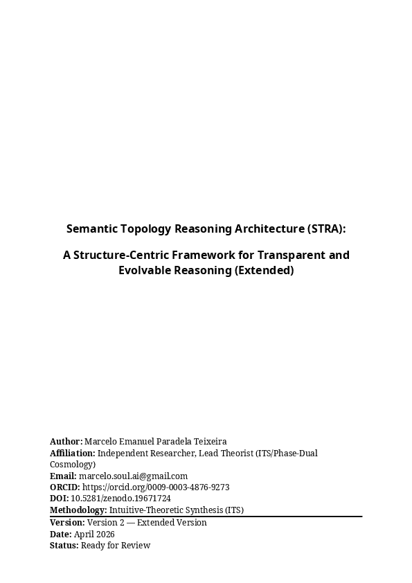 (PDF) Semantic Topology Reasoning Architecture (STRA V2): A Structure ...