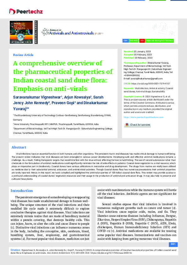 (PDF) A comprehensive overview of the pharmaceutical properties of ...