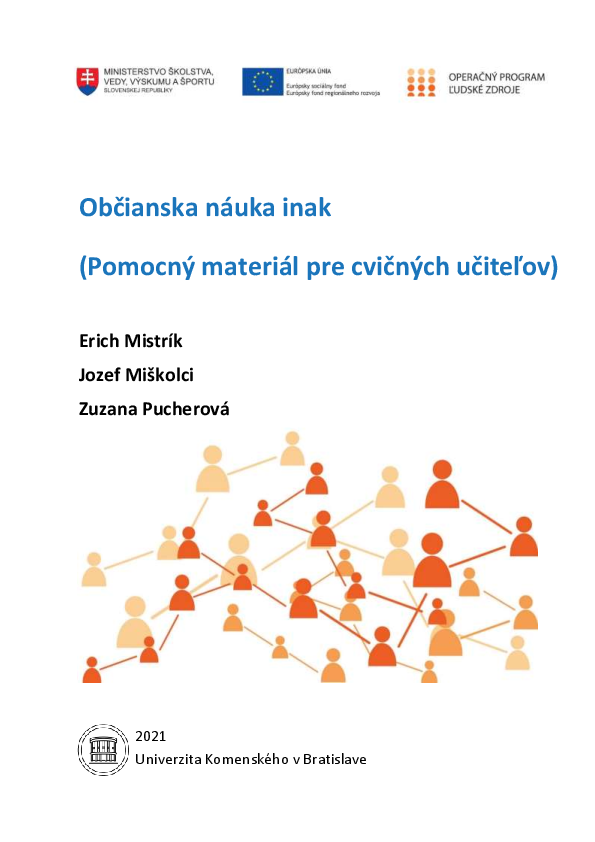 (PDF) Občianska náuka inak (Pomocný materiál pre cvičných učiteľov)