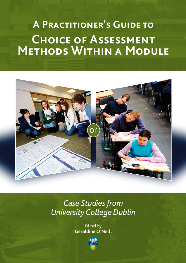 (PDF) A Practitioner’s Guide to Choice of Assessment Methods within a ...