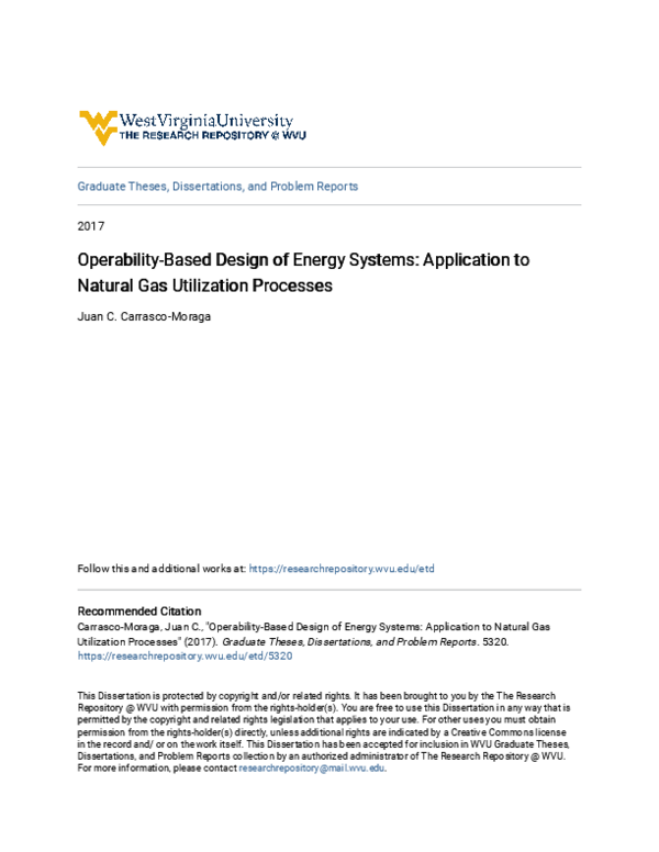 (PDF) Operability-Based Design of Energy Systems: Application to ...