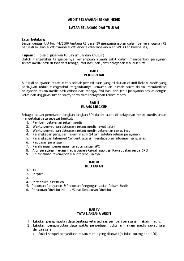 (PDF) PANDUAN AUDIT RM