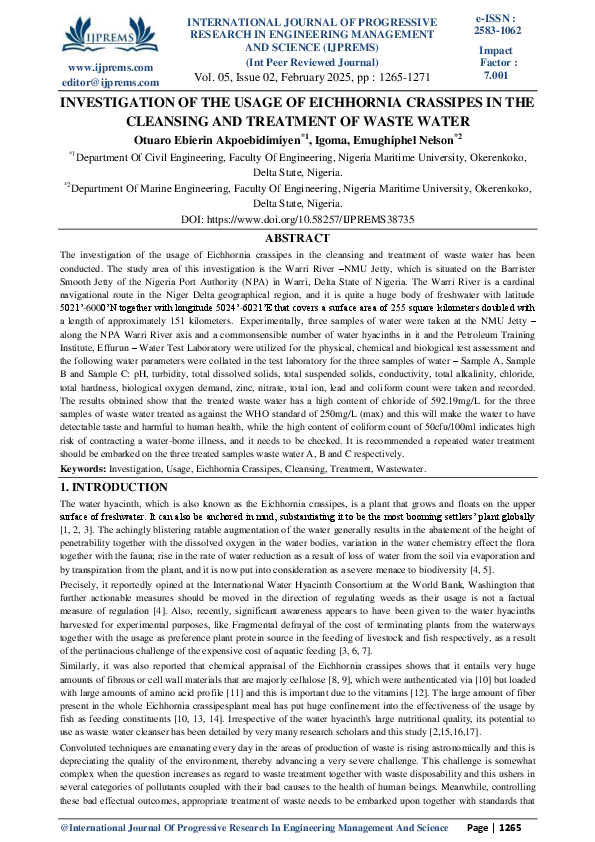 (PDF) INTERNATIONAL JOURNAL OF PROGRESSIVE RESEARCH IN ENGINEERING ...