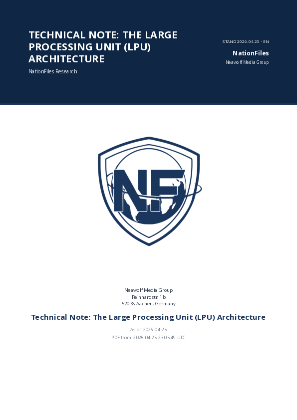 (PDF) Technical Note: The Large Processing Unit (LPU) Architecture