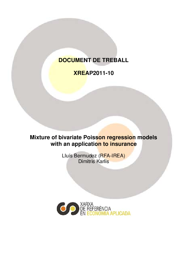 (PDF) Mixture of Bivariate Poisson Regression Models with an ...