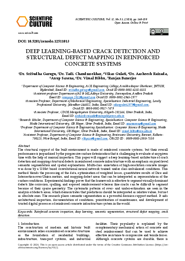 (PDF) DEEP LEARNING-BASED CRACK DETECTION AND STRUCTURAL DEFECT MAPPING ...