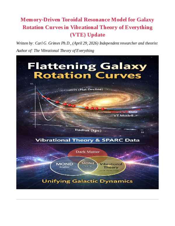 (PDF) Memory-Driven Toroidal Resonance Model for Galaxy Rotation Curves ...