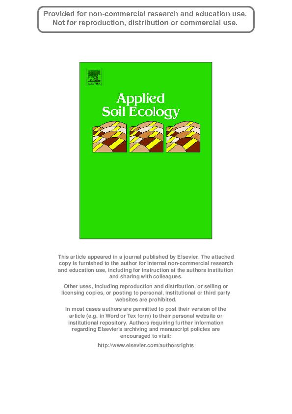 (PDF) Vermicompost from biodegraded distillation waste improves soil ...