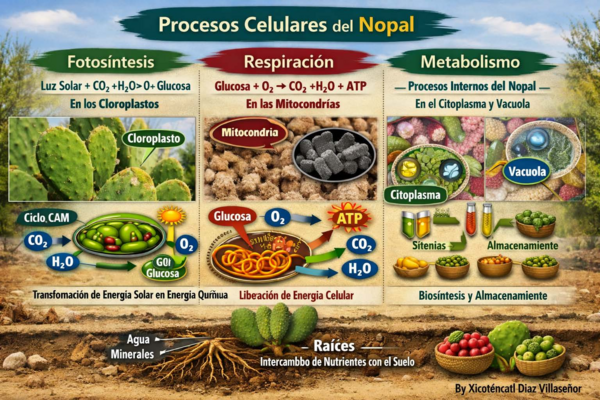 (PDF) PROCESOS CELULARES DEL NOPAL By XDV