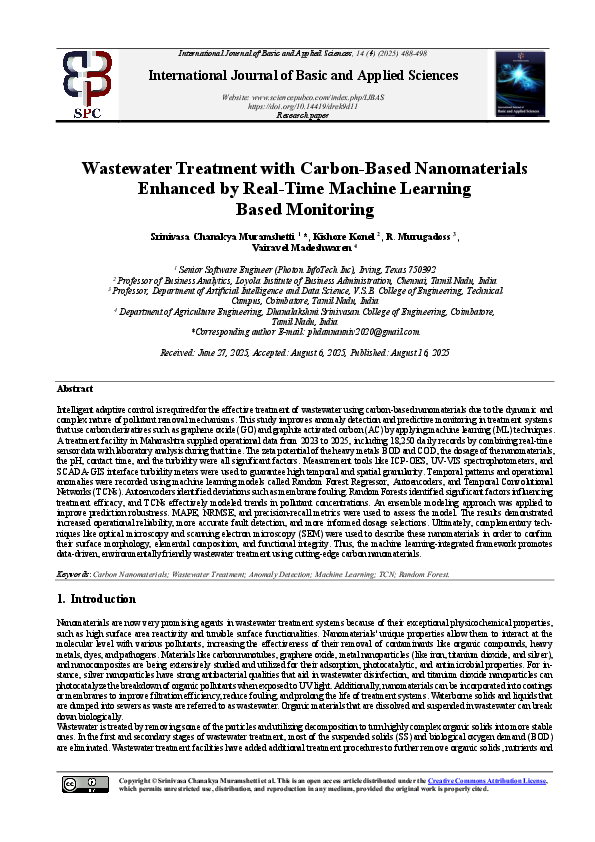(PDF) Wastewater Treatment with Carbon-Based Nanomaterials Enhanced by ...