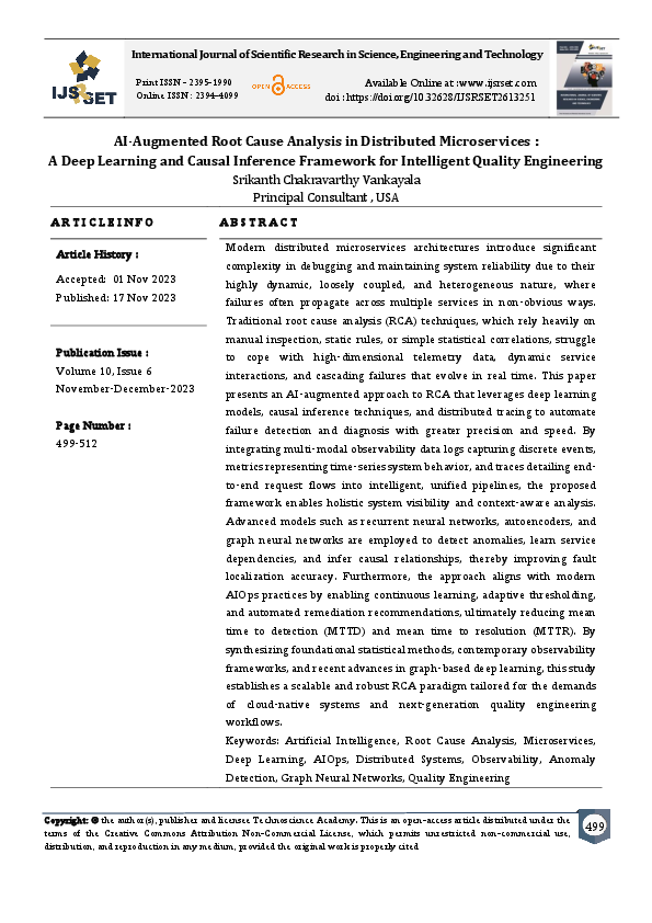 (PDF) AI-Augmented Root Cause Analysis in Distributed Microservices : A ...