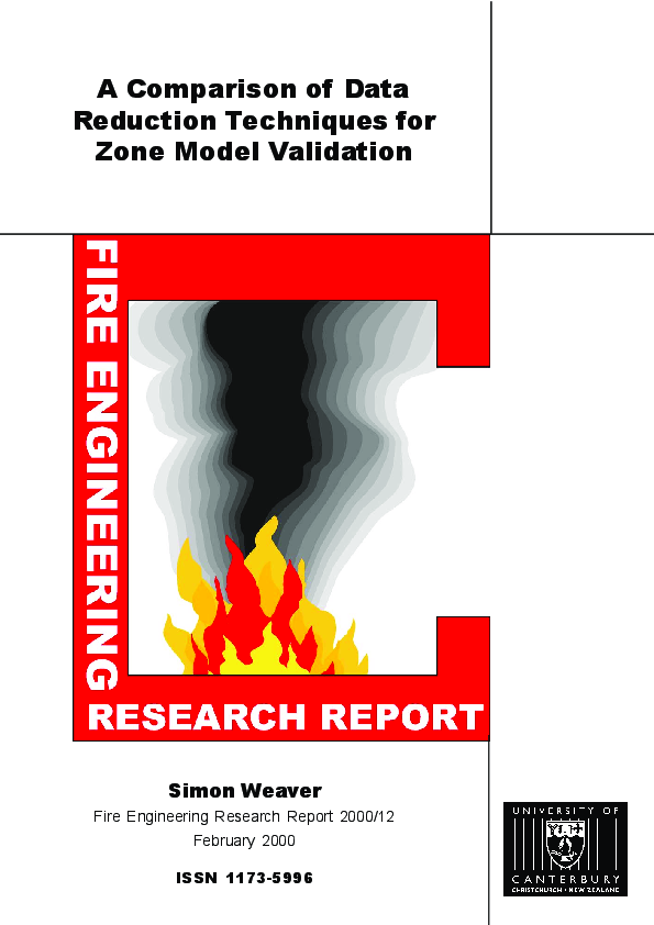 (PDF) A Comparison of Data Reduction Techniques for Zone Model Validation