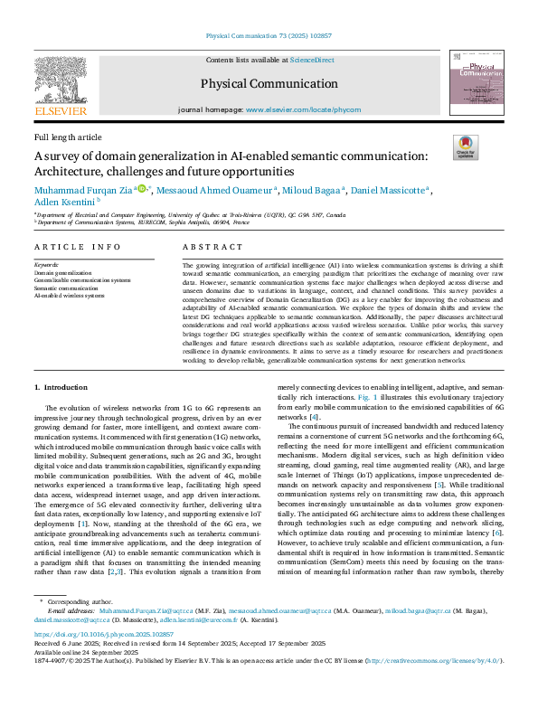 (PDF) A survey of domain generalization in AI-enabled semantic ...