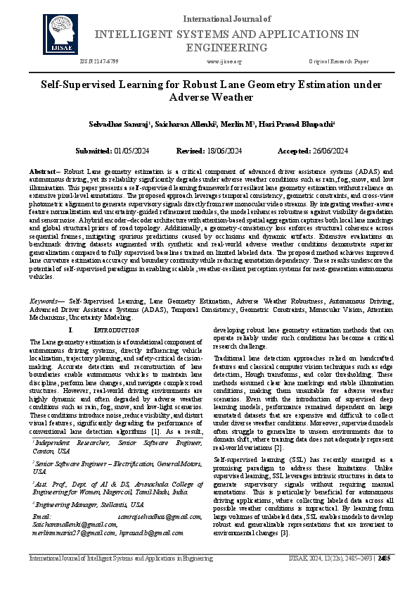 (PDF) International Journal of INTELLIGENT SYSTEMS AND APPLICATIONS IN ...
