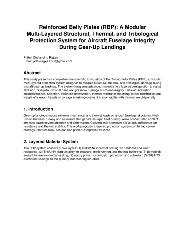 (PDF) Reinforced Belly Plates (RBP): A Modular Multi-Layered Structural ...