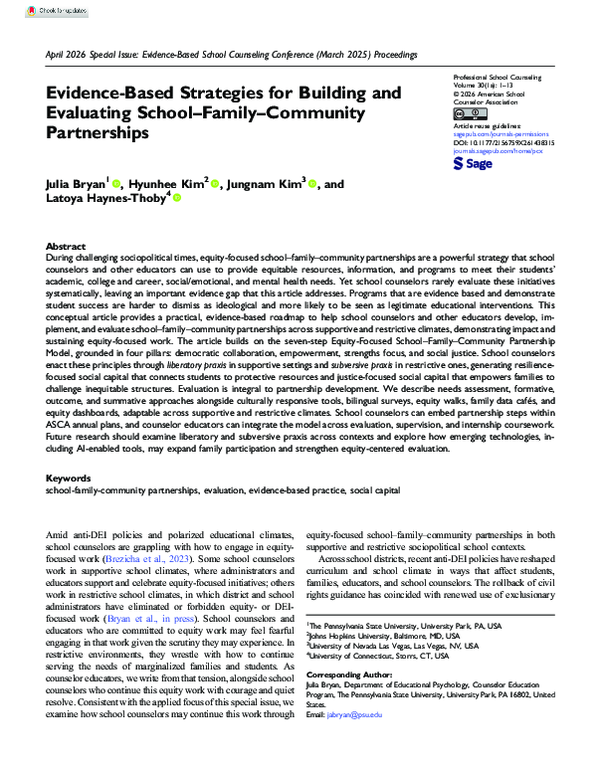 (PDF) Evidence-Based Strategies for Building and Evaluating School ...