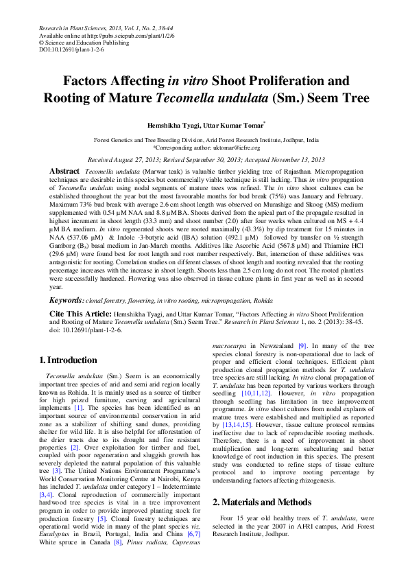 (PDF) Seasonal and micro-environmental factors controlling clonal ...