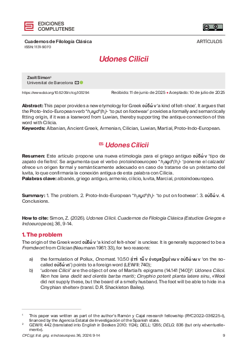 (PDF) Udones Cilicii