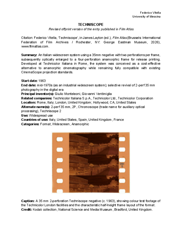 (PDF) Techniscope: Revised Offprint Version (Film Atlas, 2026)