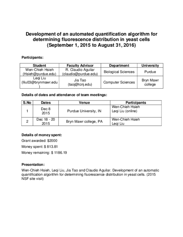 (PDF) Development of an automated quantification algorithm for ...