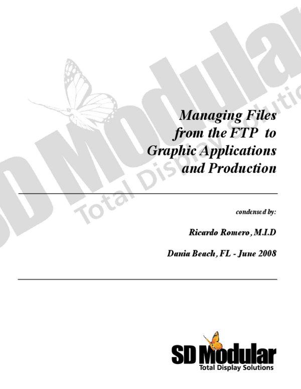 (PDF) Manual SD Modular Displays