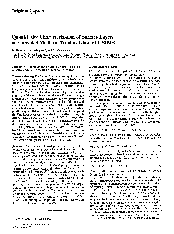 (PDF) Quantitative characterization of surface layers on corroded ...