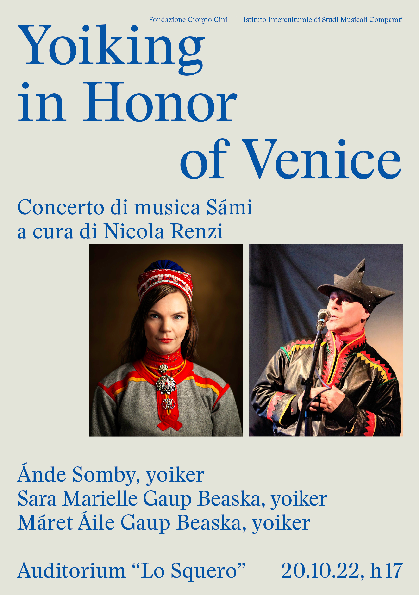 (PDF) Sámi music concert | Yoiking in Honor of Venice