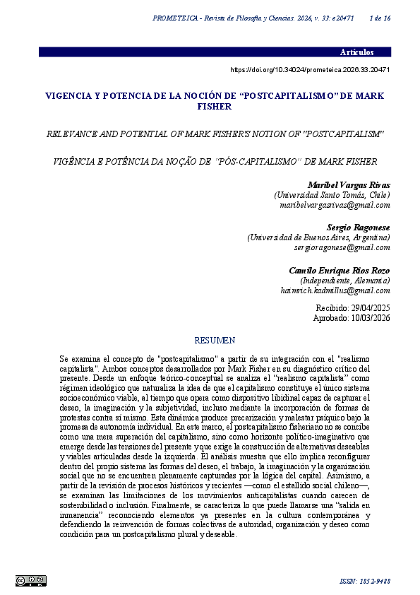(PDF) VIGENCIA Y POTENCIA DE LA NOCIÓN DE 